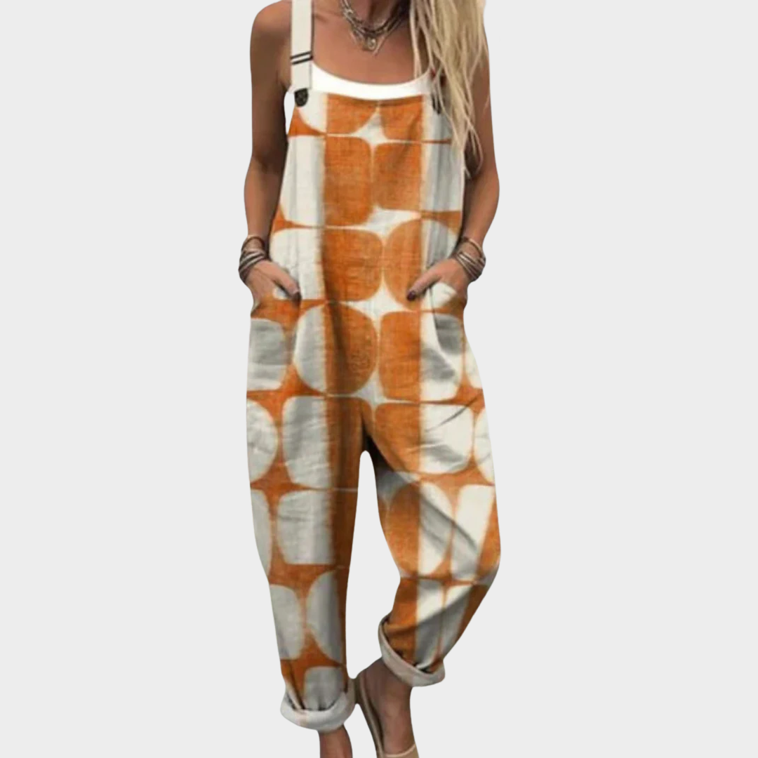 Gysara | Comfortable printed Jmpsuit