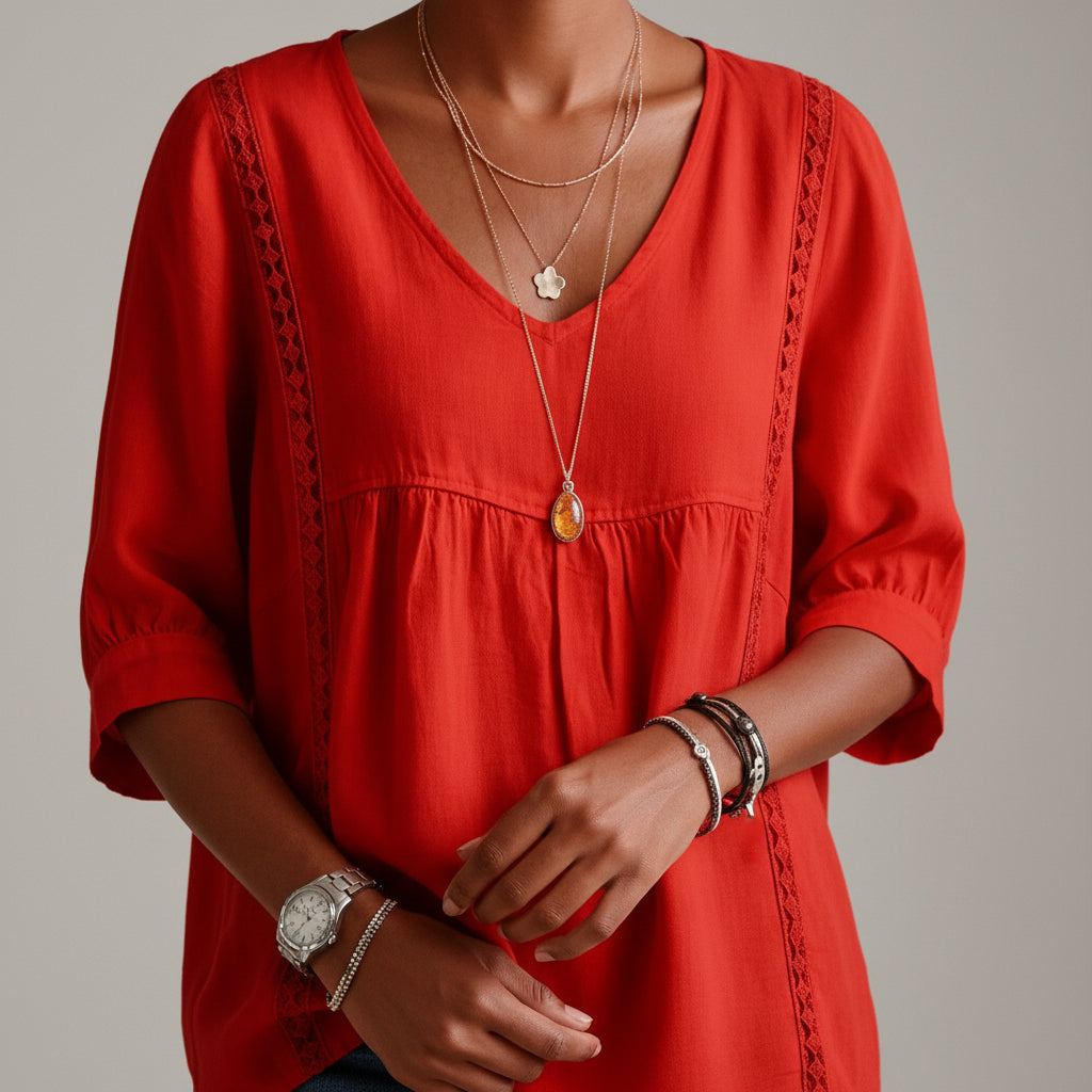 Diana - Casual Blouse