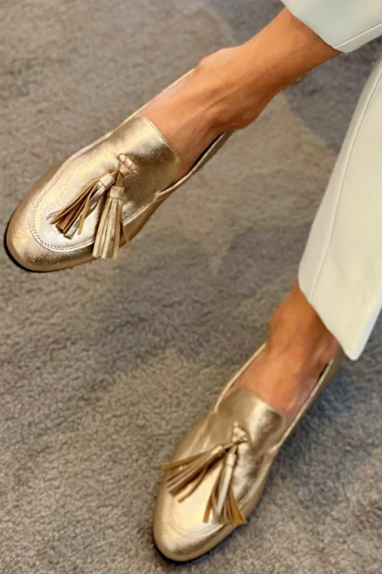 Roxanne | Metallic Heel