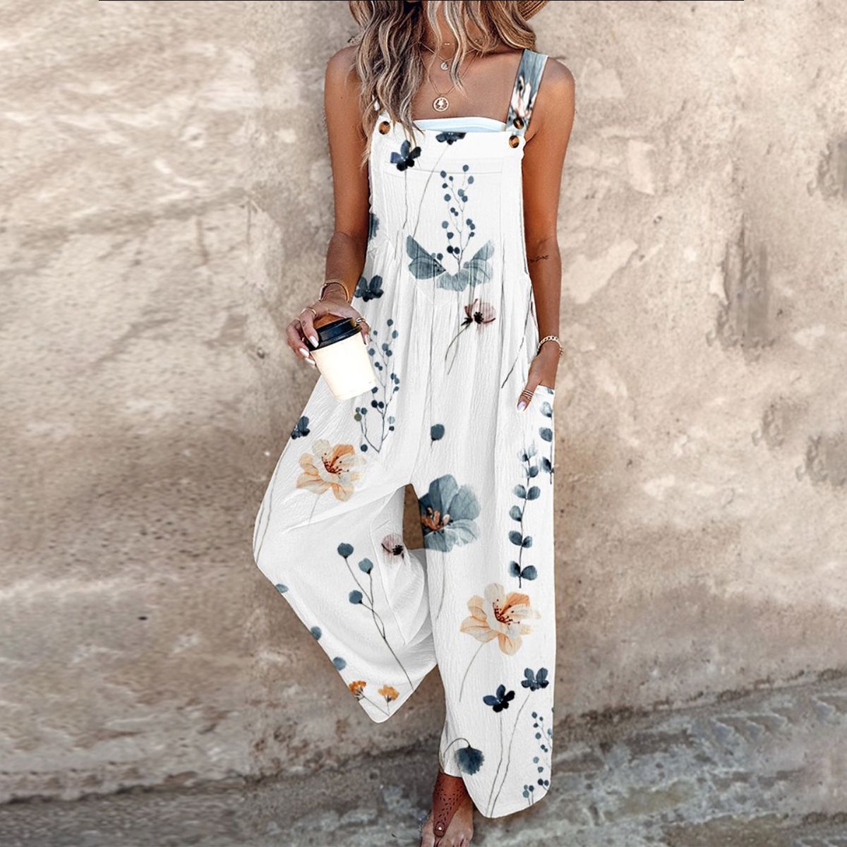 Maelira | Comfortable printed Jmpsuit
