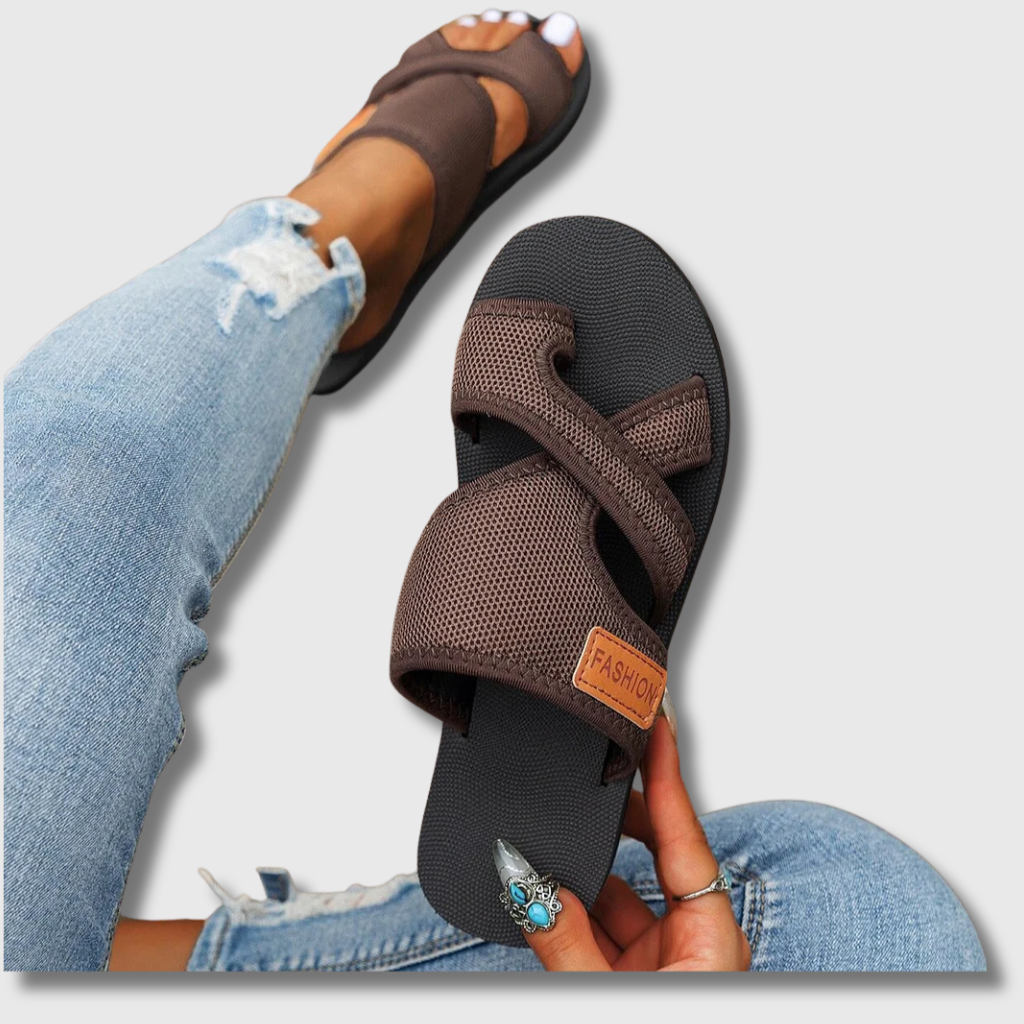 Jynessa | Orthopedic Mesh Flip Flops