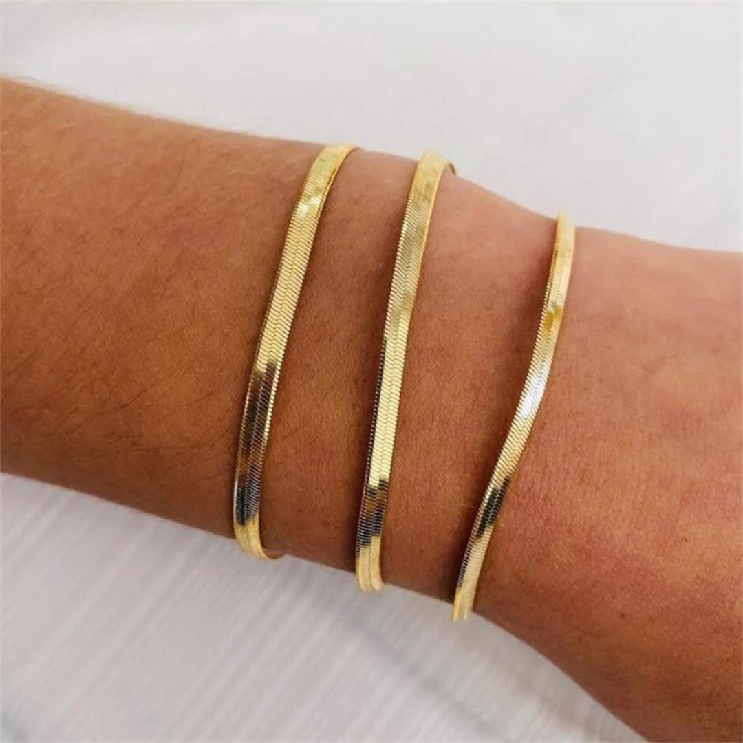 Hailey Herringbone Bracelet