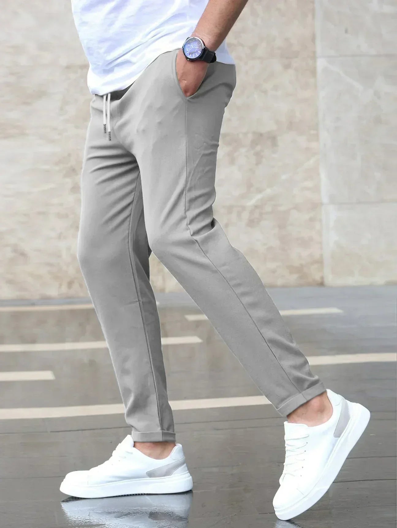 Austin - Casual Stretch Trousers