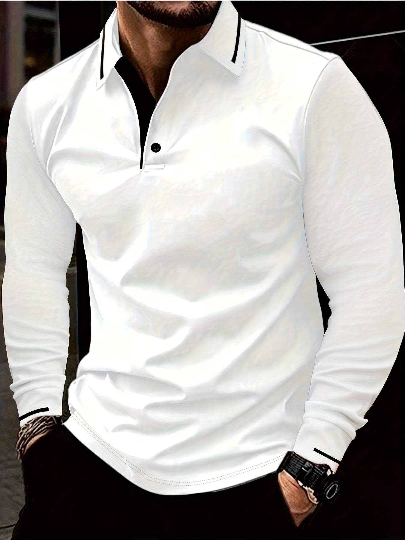 Tim - Longsleeve Polo Shirt