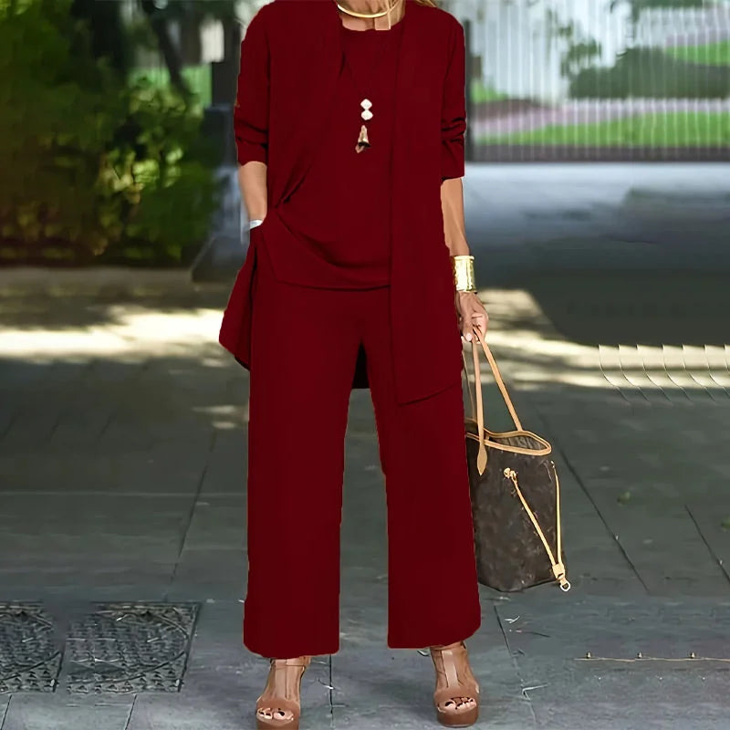 Kaevia – 3 Piece Loose Fit Lounge Set