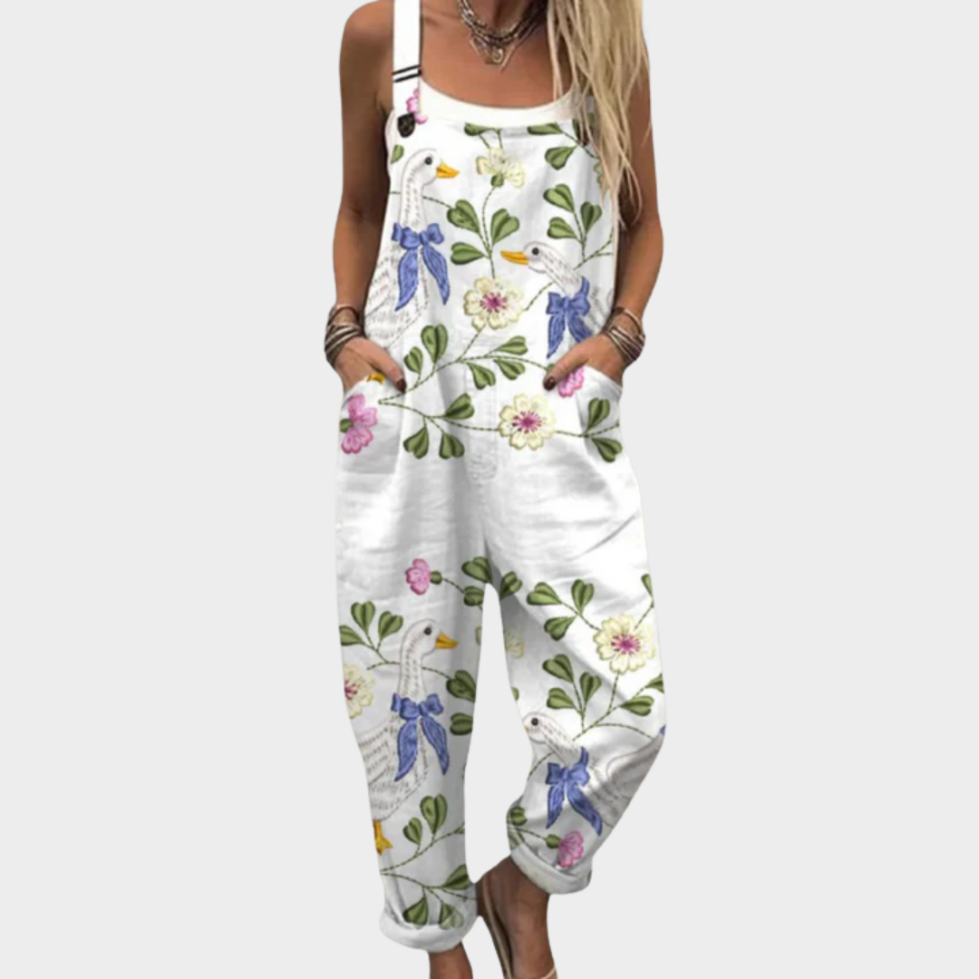 Sylvessa | Comfortable printed Jmpsuit