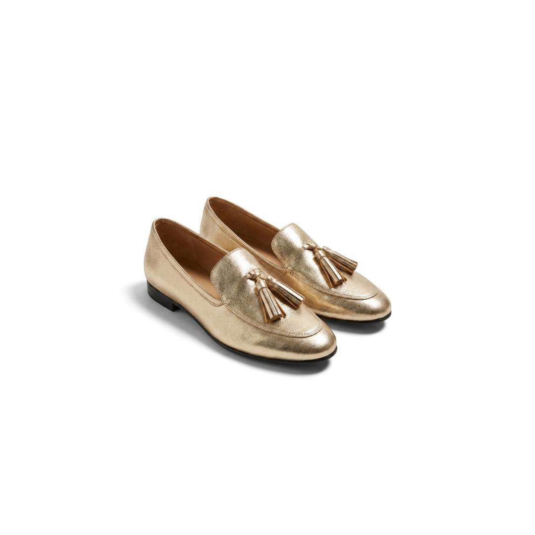 Roxanne | Metallic Heel