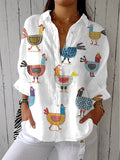 Nyrella | Playful Hen Blouse