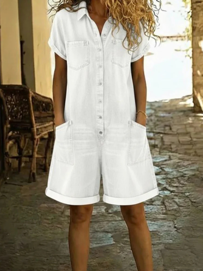 Laverne | Relaxed Fit Summer Short Jumpsuit