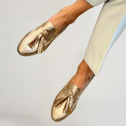 Roxanne | Metallic Heel
