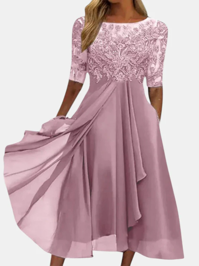 Title:
Rhonda | Elegant Lace Dress