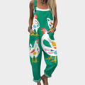 Sara | Wygodny Kombinezon w Print