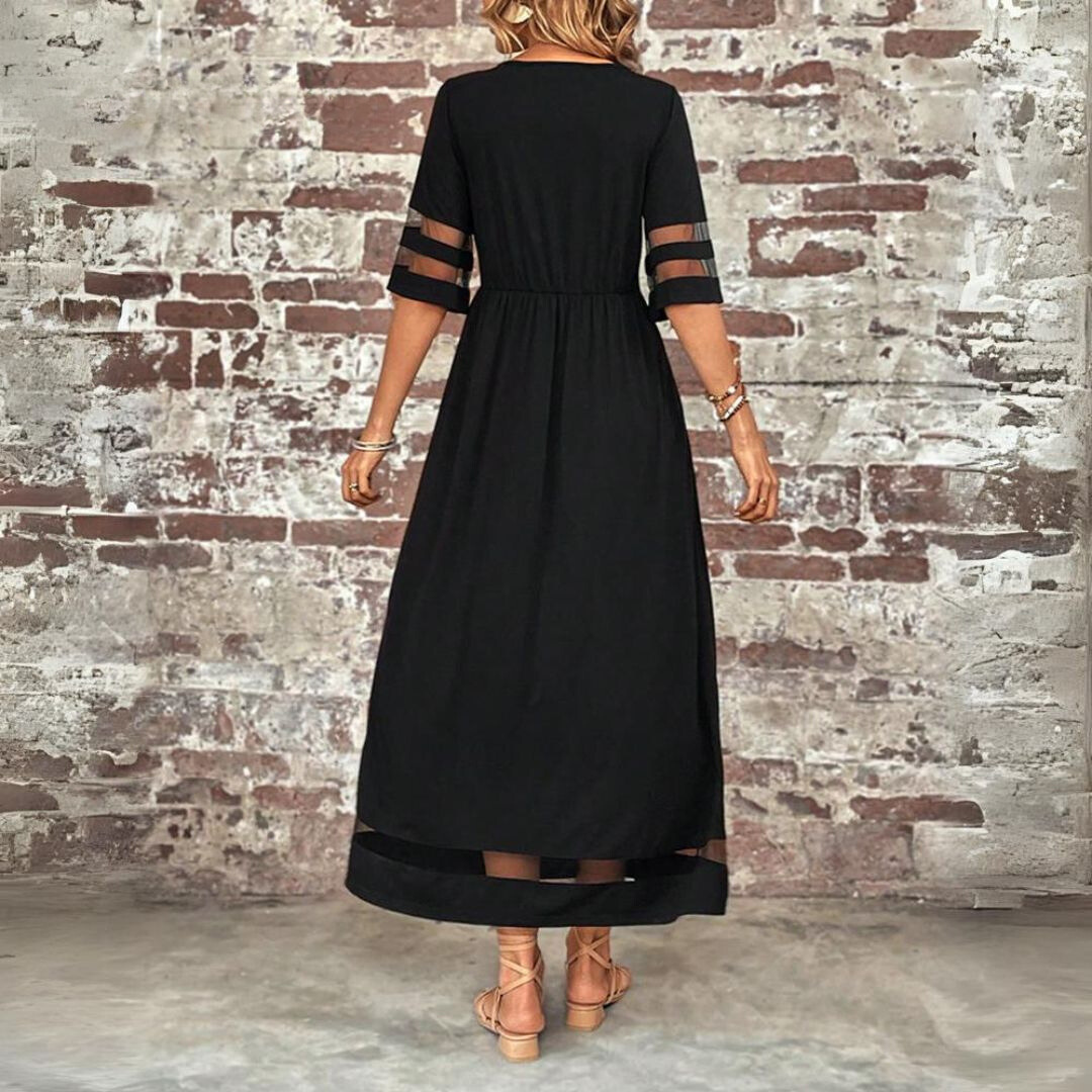 Vivelle| Elegancka Midi Sukienka