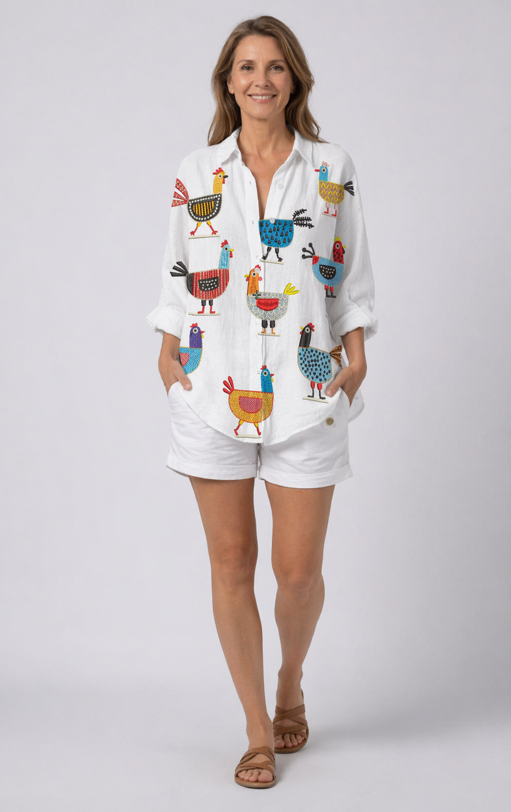 Nyrella | Playful Hen Blouse