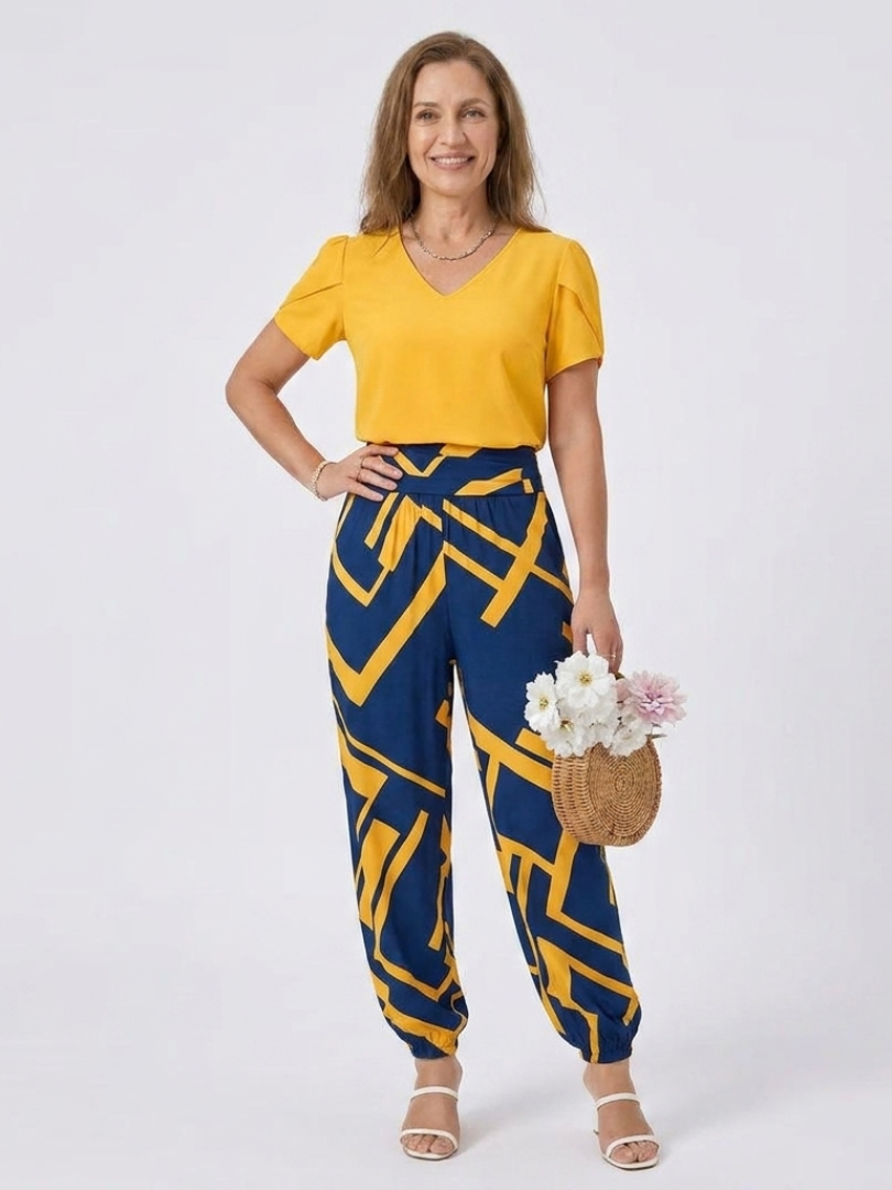 Jennifer | Stylish Blouse and Pants Set