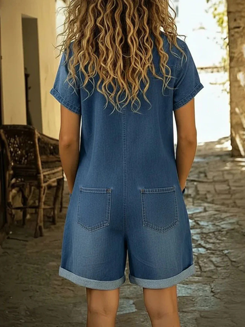 Laverne | Relaxed Fit Summer Short Jumpsuit