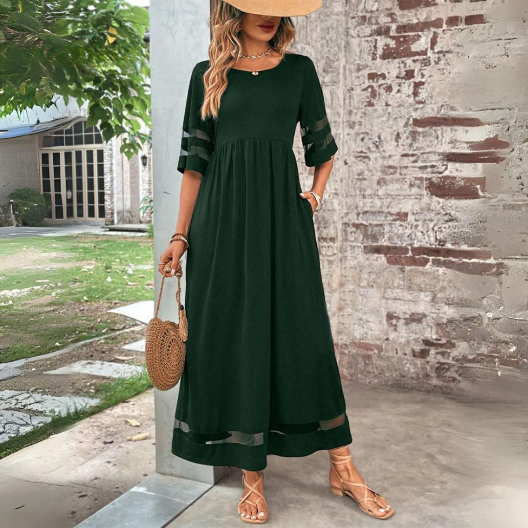 Vivelle| Elegancka Midi Sukienka