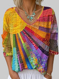Althea | Casual V-Neck Top