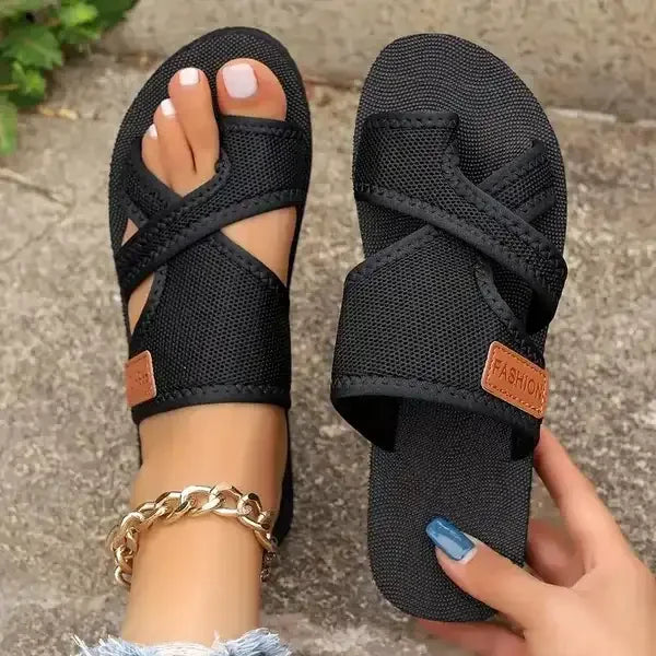 Jynessa | Orthopedic Mesh Flip Flops