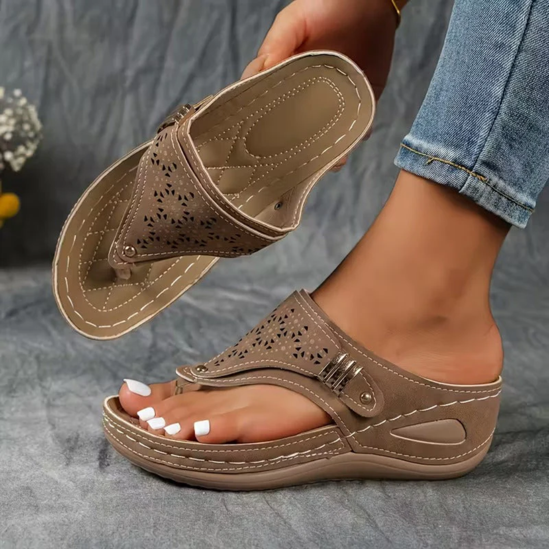Norra | Comfort Wedge Sandals