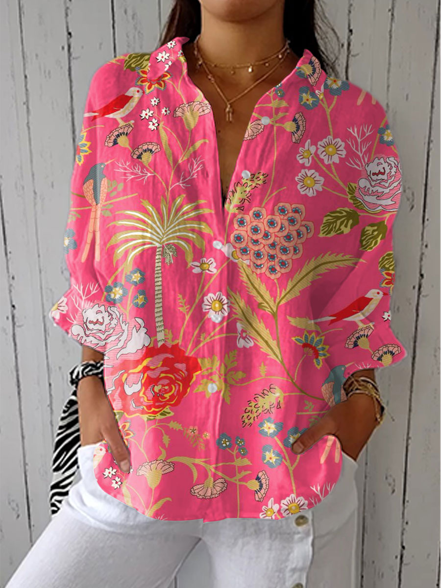 Brivelle | Tropical Blossom Blouse
