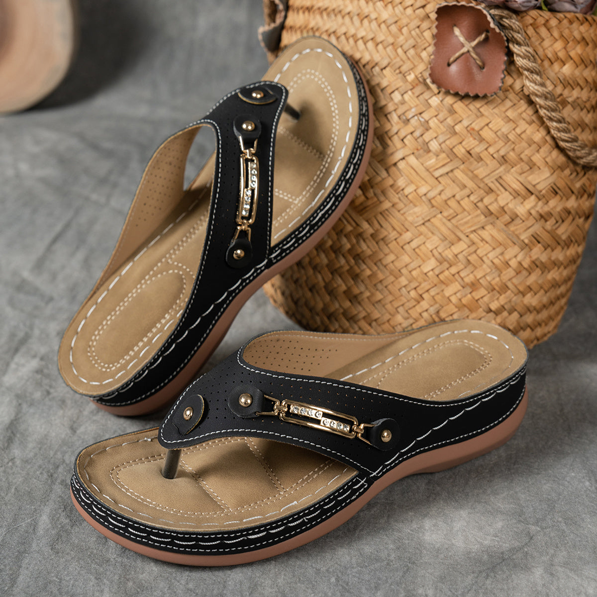 Celine - Chic Orthopedic Sandals