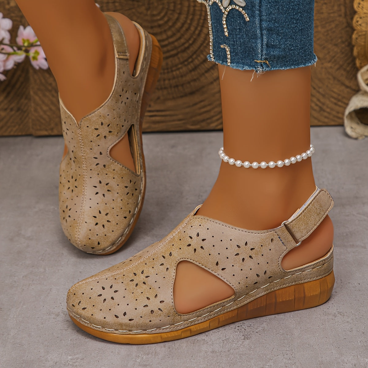 Eliora | Orthopedic Wedge sandals