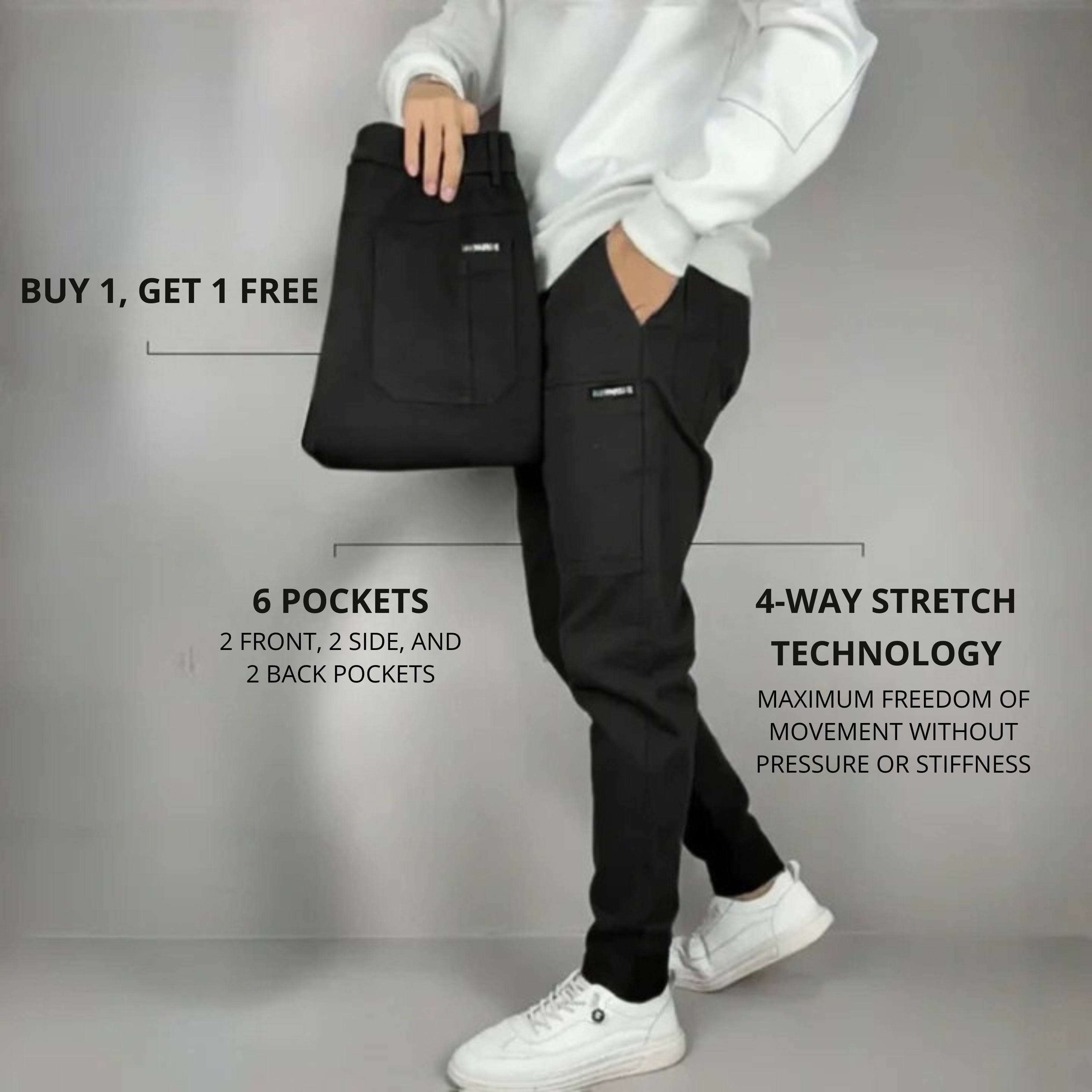 Stephen – Full-Stretch Trousers