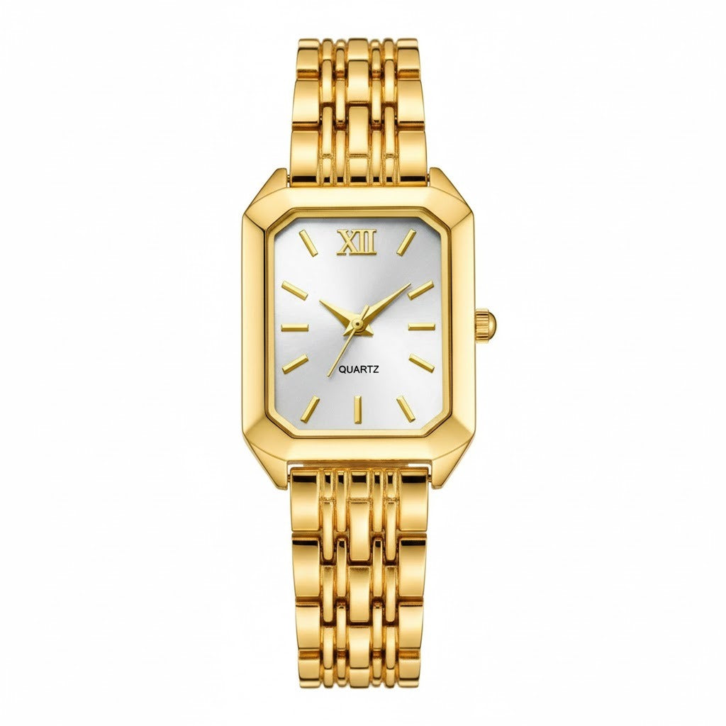 Alure Watch Gold/White