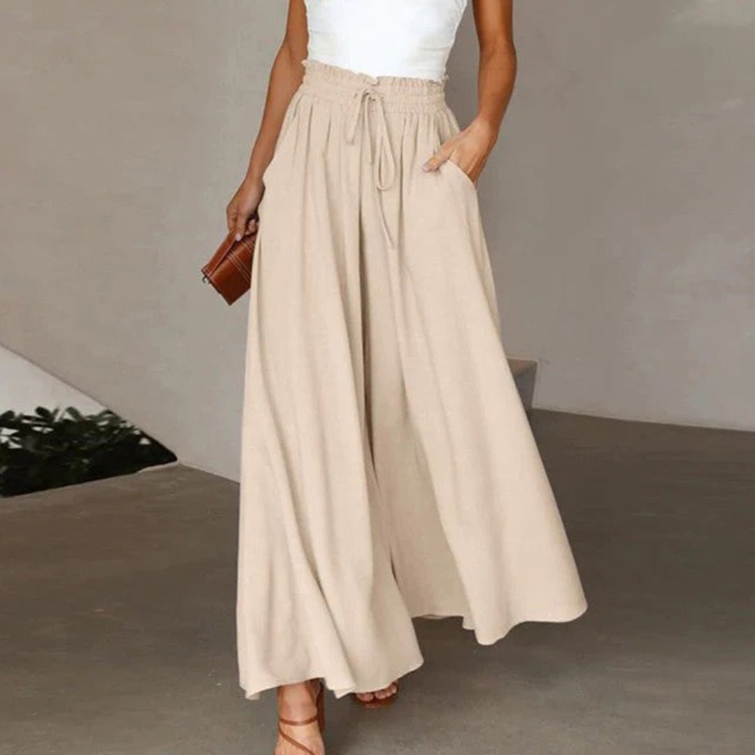 Paula | Casual Wide-Leg Pants