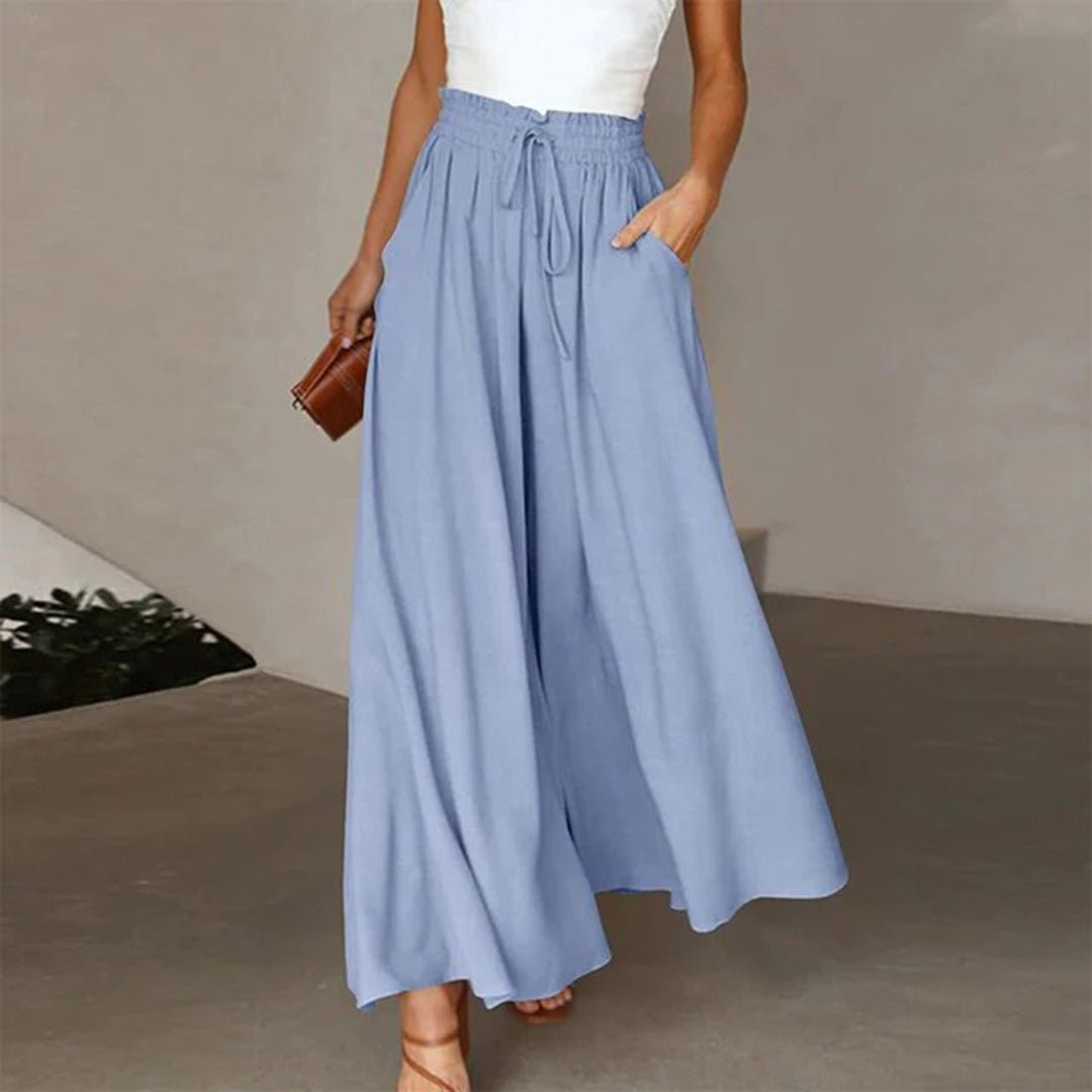 Paula | Casual Wide-Leg Pants