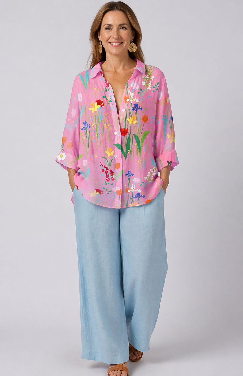 Hysara | Spring Garden Blouse