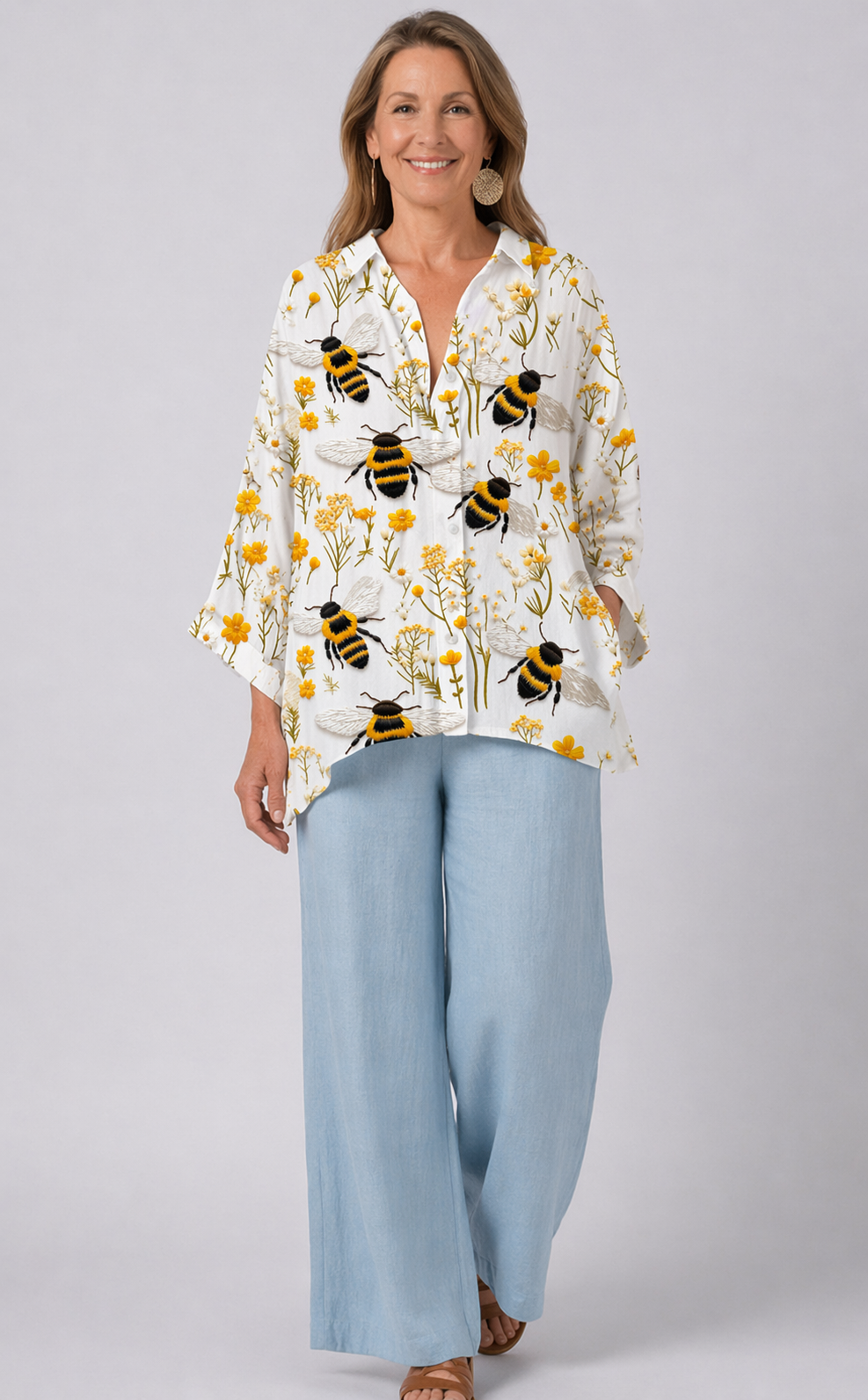 Oryndra | Golden Bee Blouse
