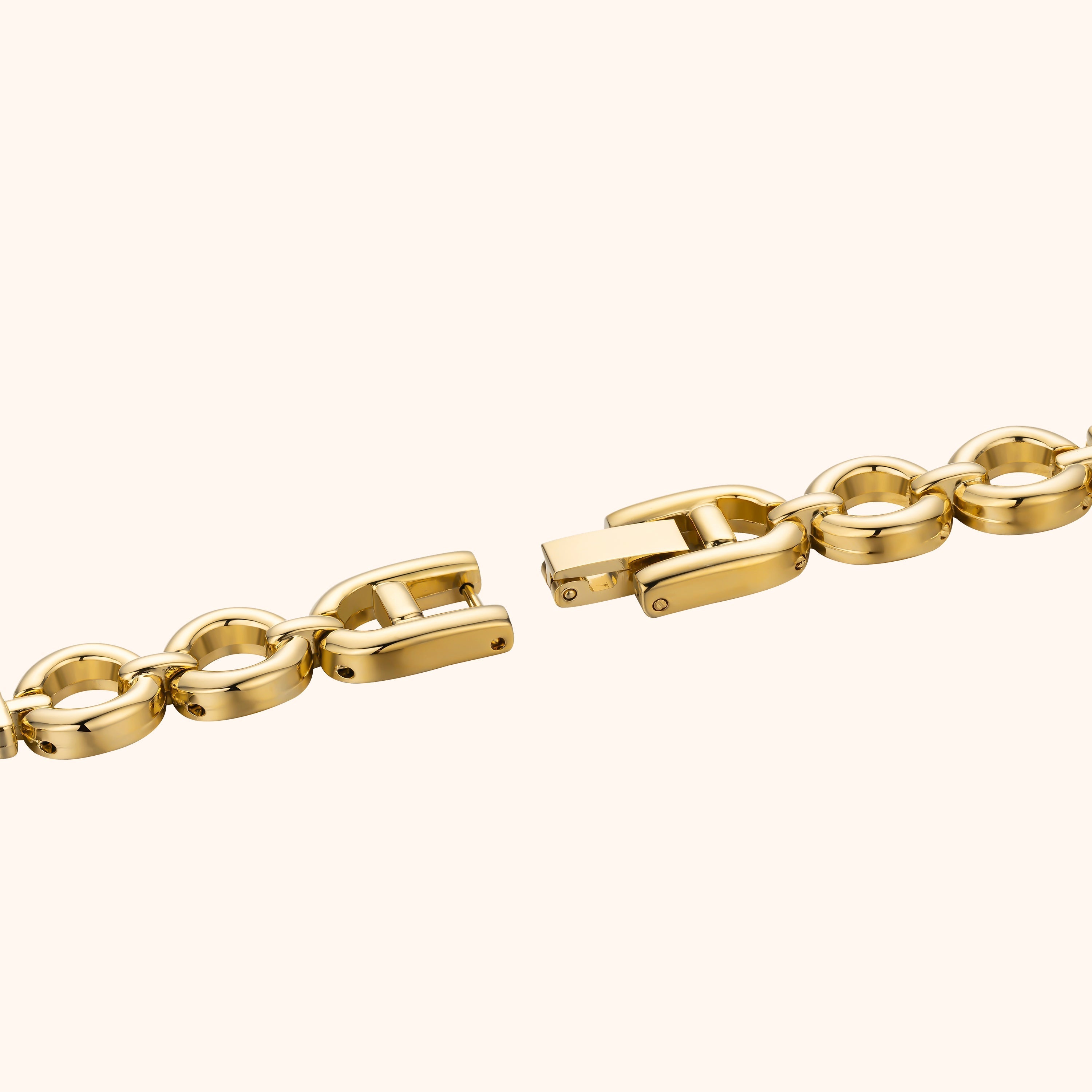 Ladies' Watch Gold – Elegant Design with Pearl White Dial