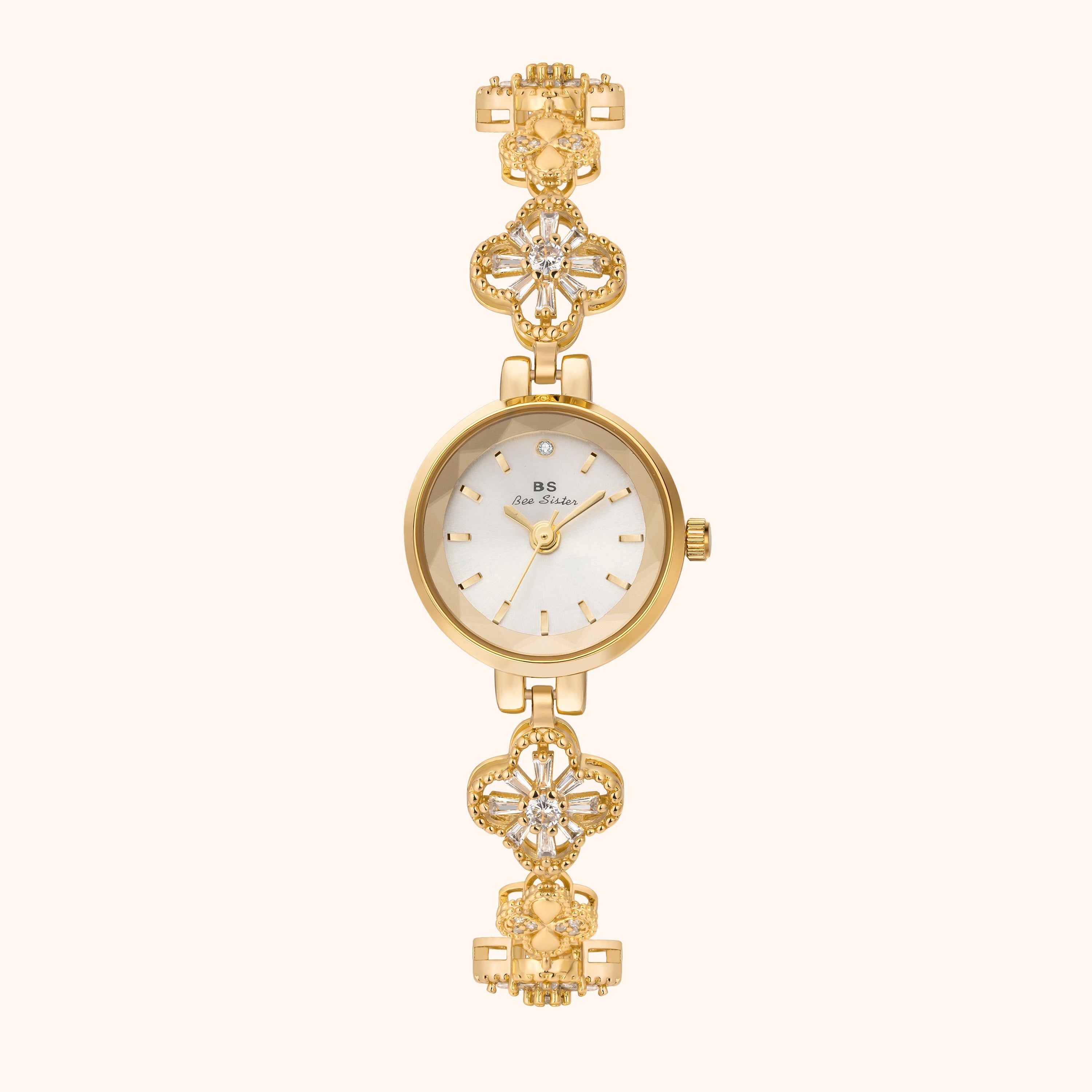 Ladies' Watch Gold – Elegant 23mm Design with Japanese Quartz Movement