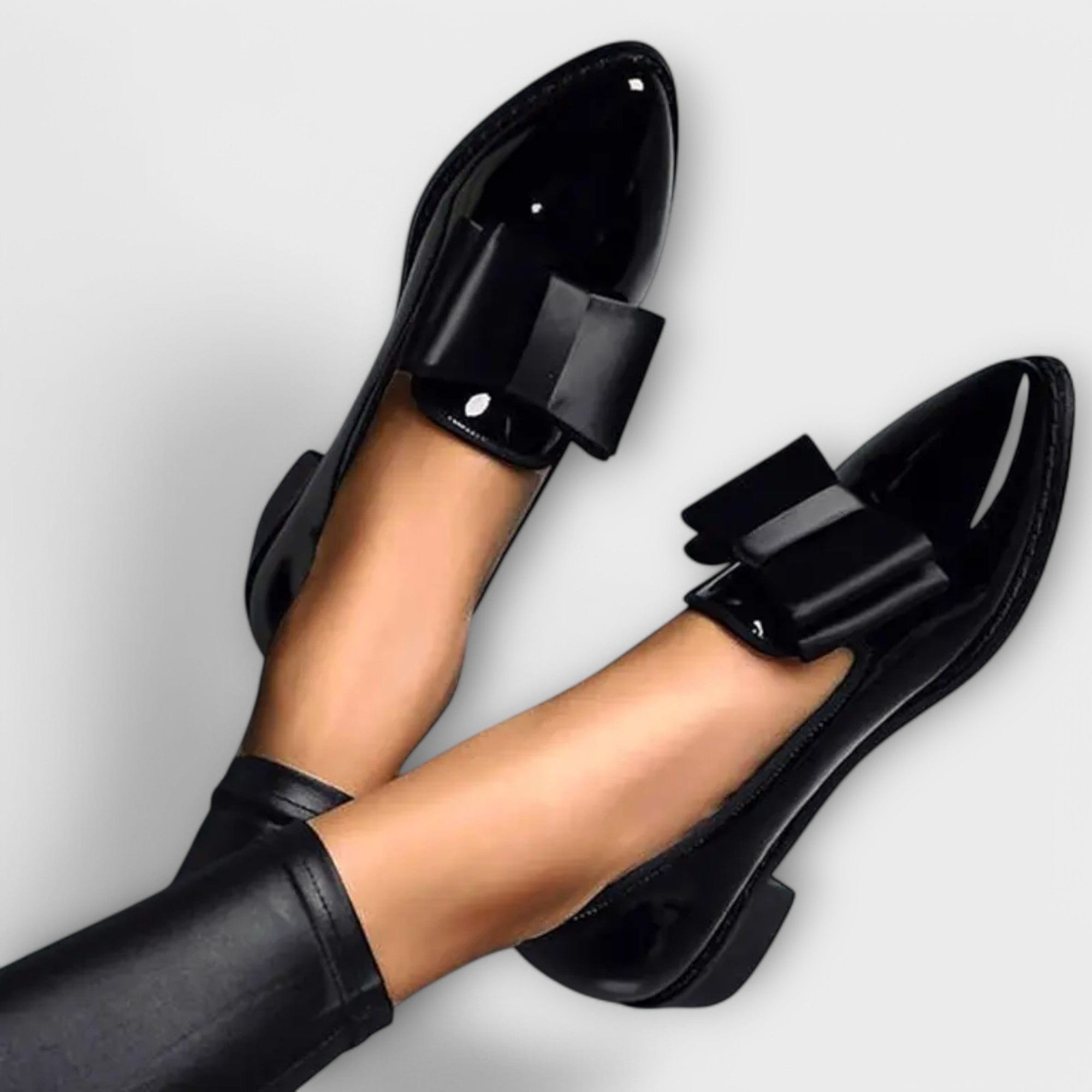 Zaria | Elegant Bow Detail Loafer Loafers