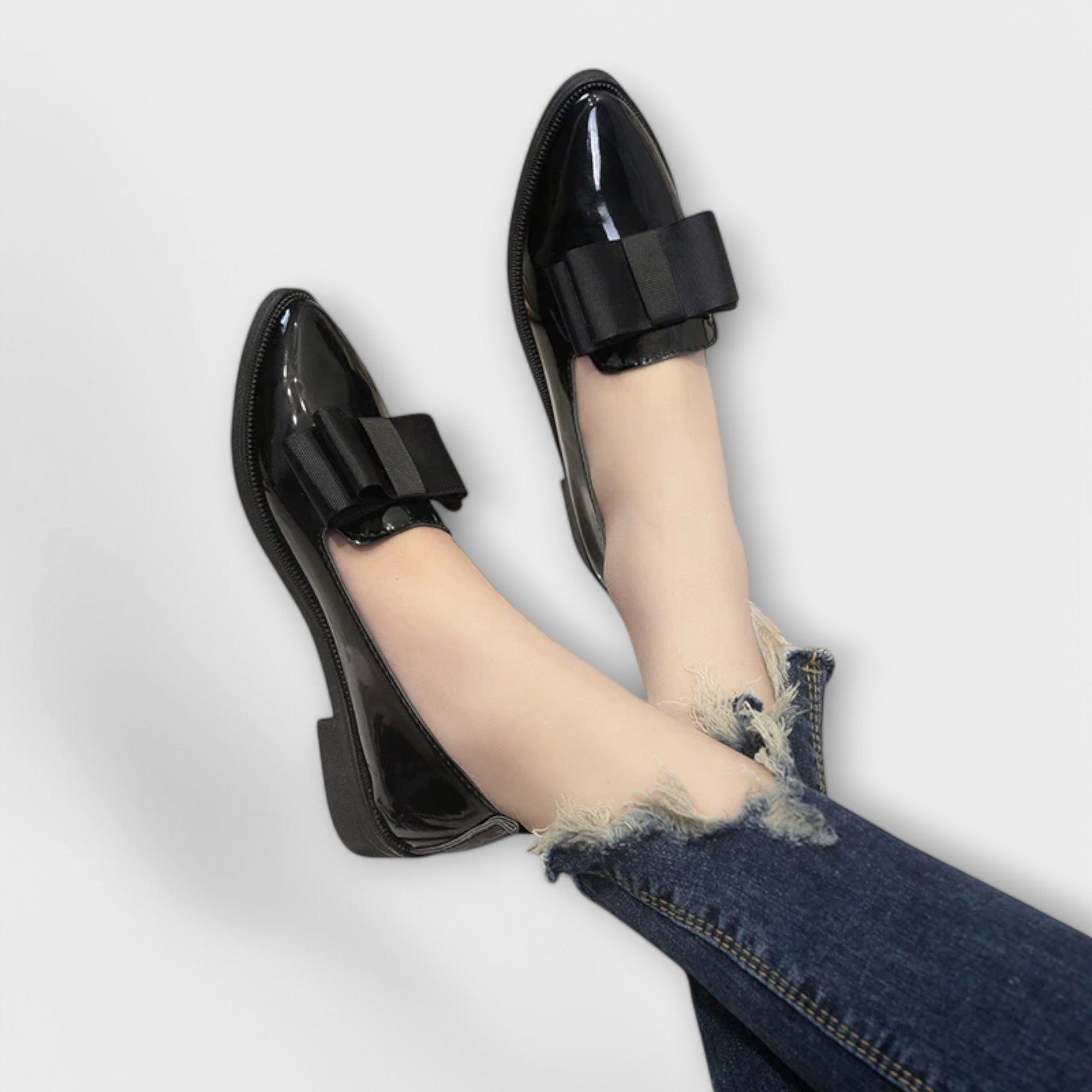 Zaria | Elegant Bow Detail Loafer Loafers