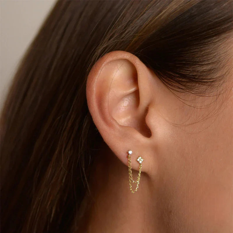 Mica Link Earrings