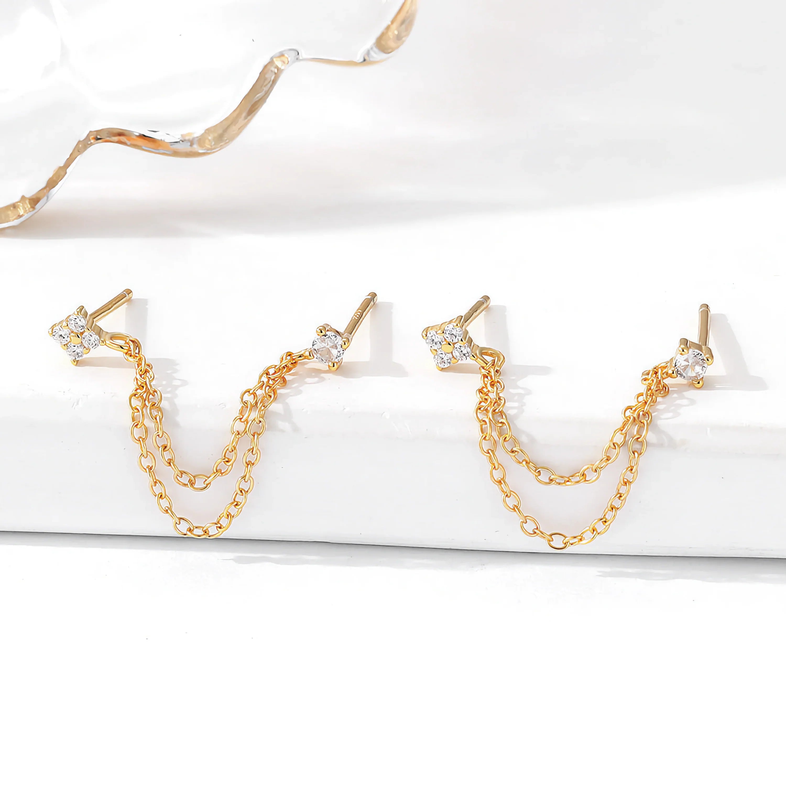 Mica Link Earrings