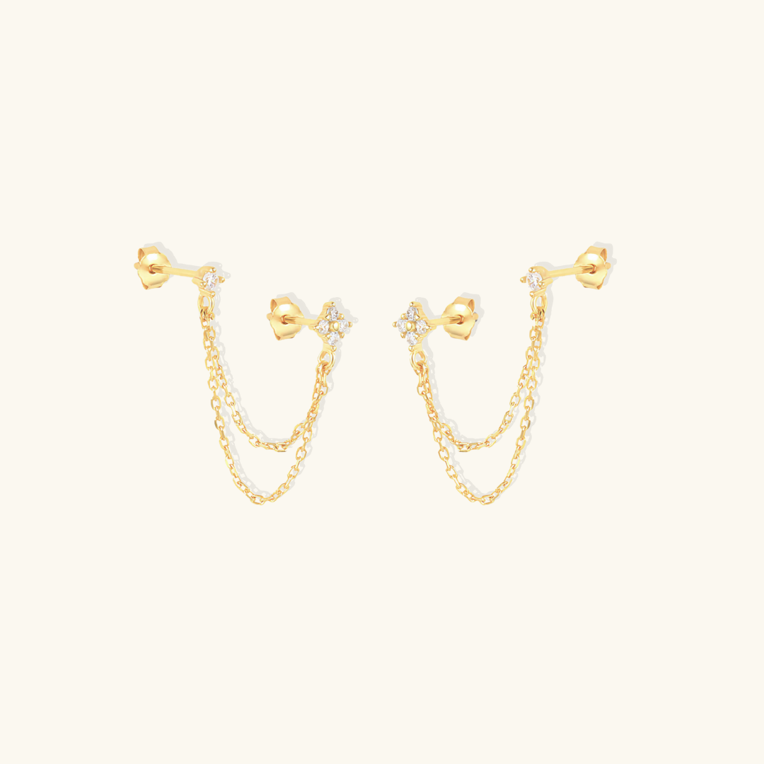 Mica Link Earrings