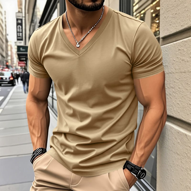Lido - V-Neck Tee