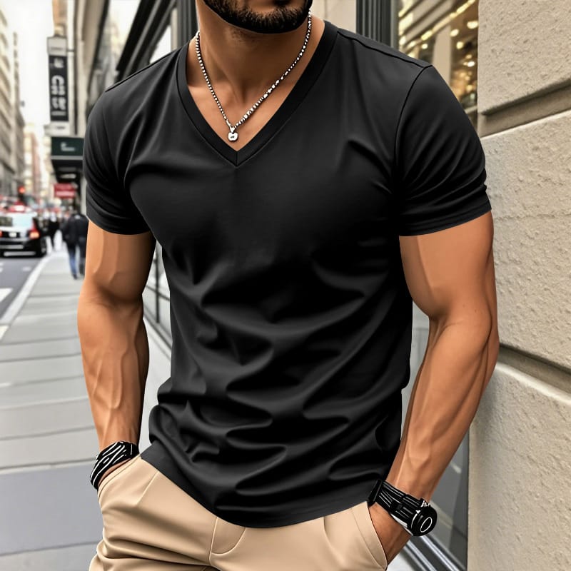 Lido - V-Neck Tee