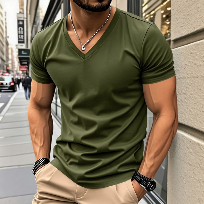 Lido - V-Neck Tee