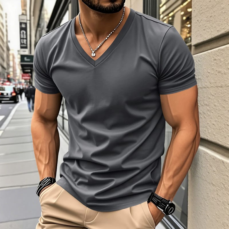 Lido - V-Neck Tee
