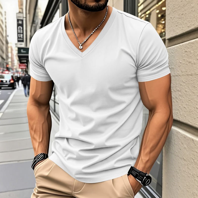 Lido - V-Neck Tee