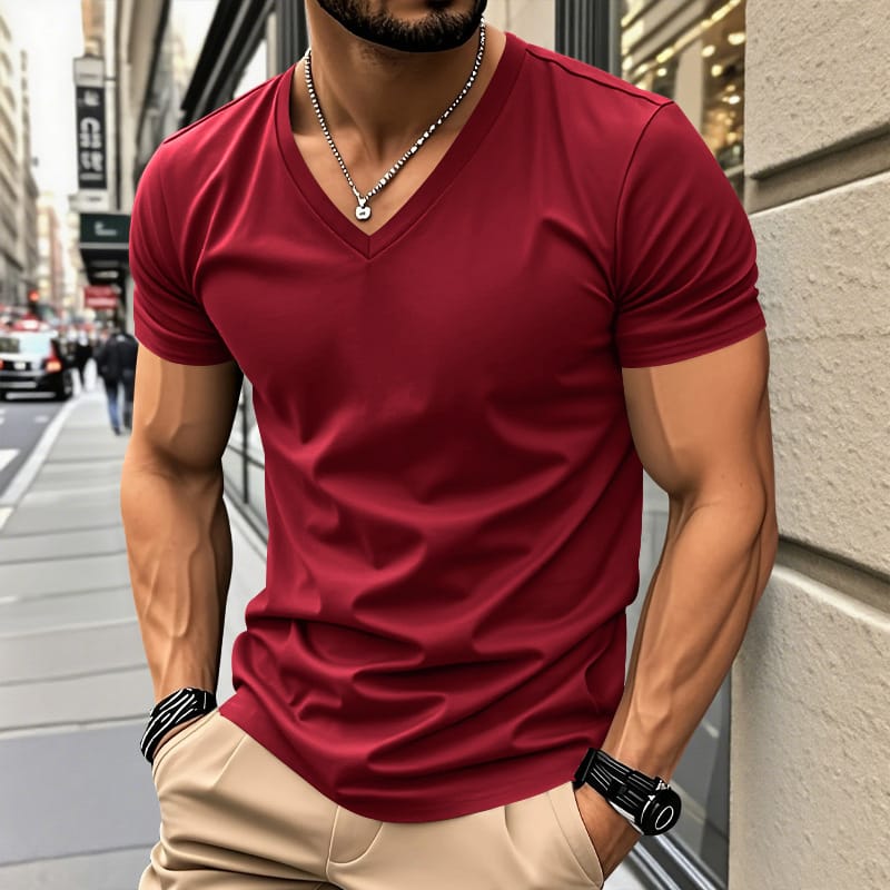 Lido - V-Neck Tee