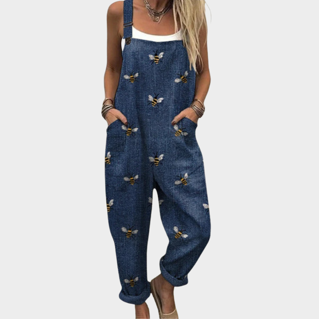 Rosa | Wygodny Kombinezon w Print