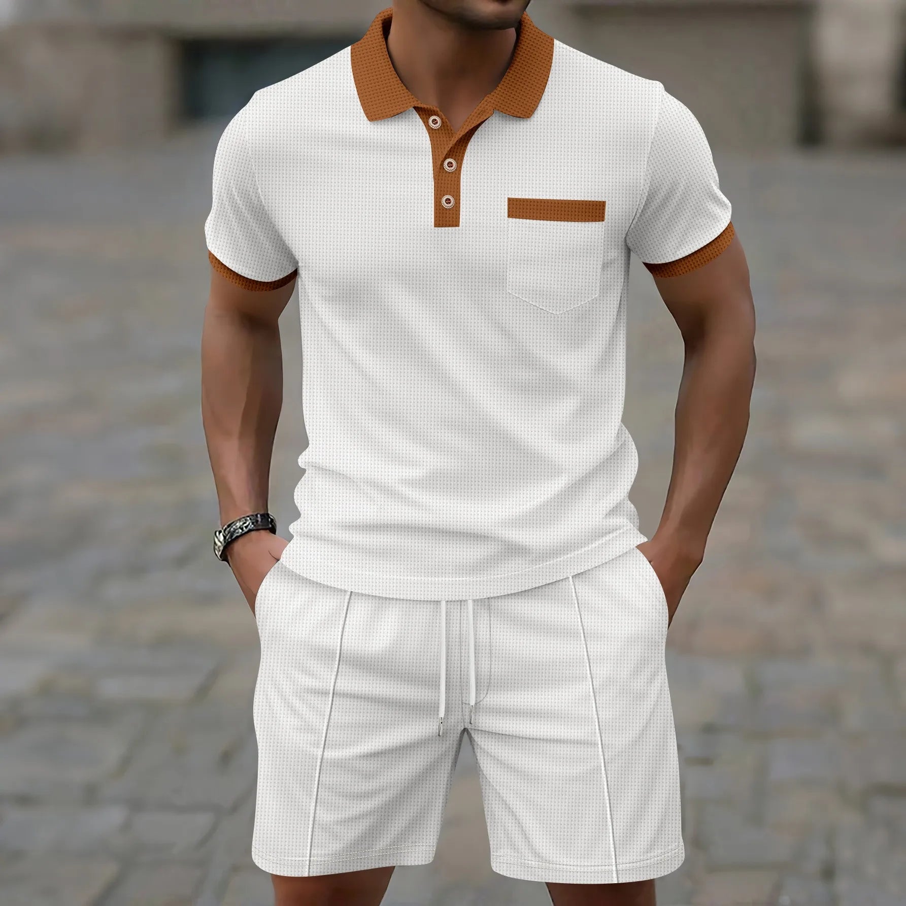 Calvin - Casual Polo Set