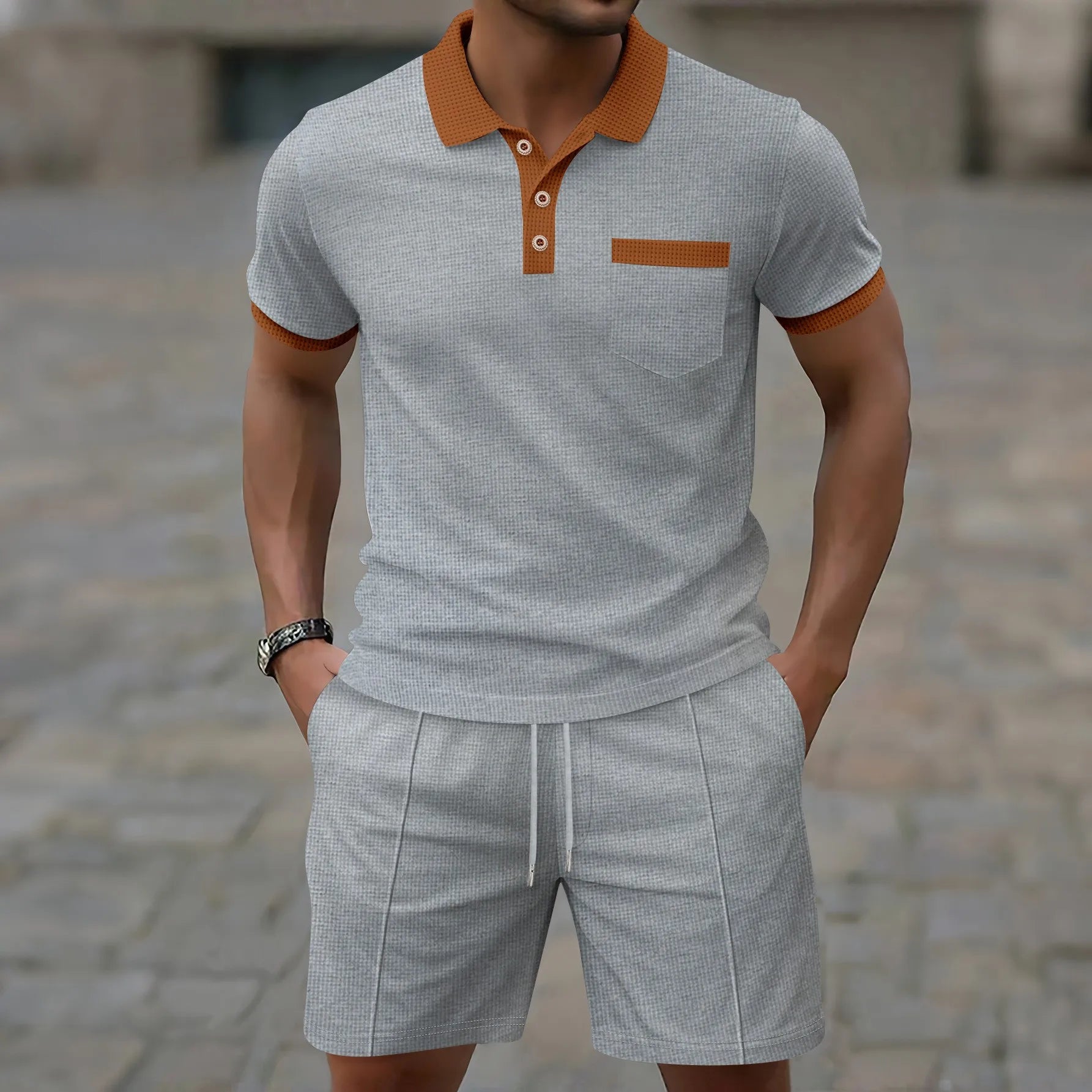 Calvin - Casual Polo Set