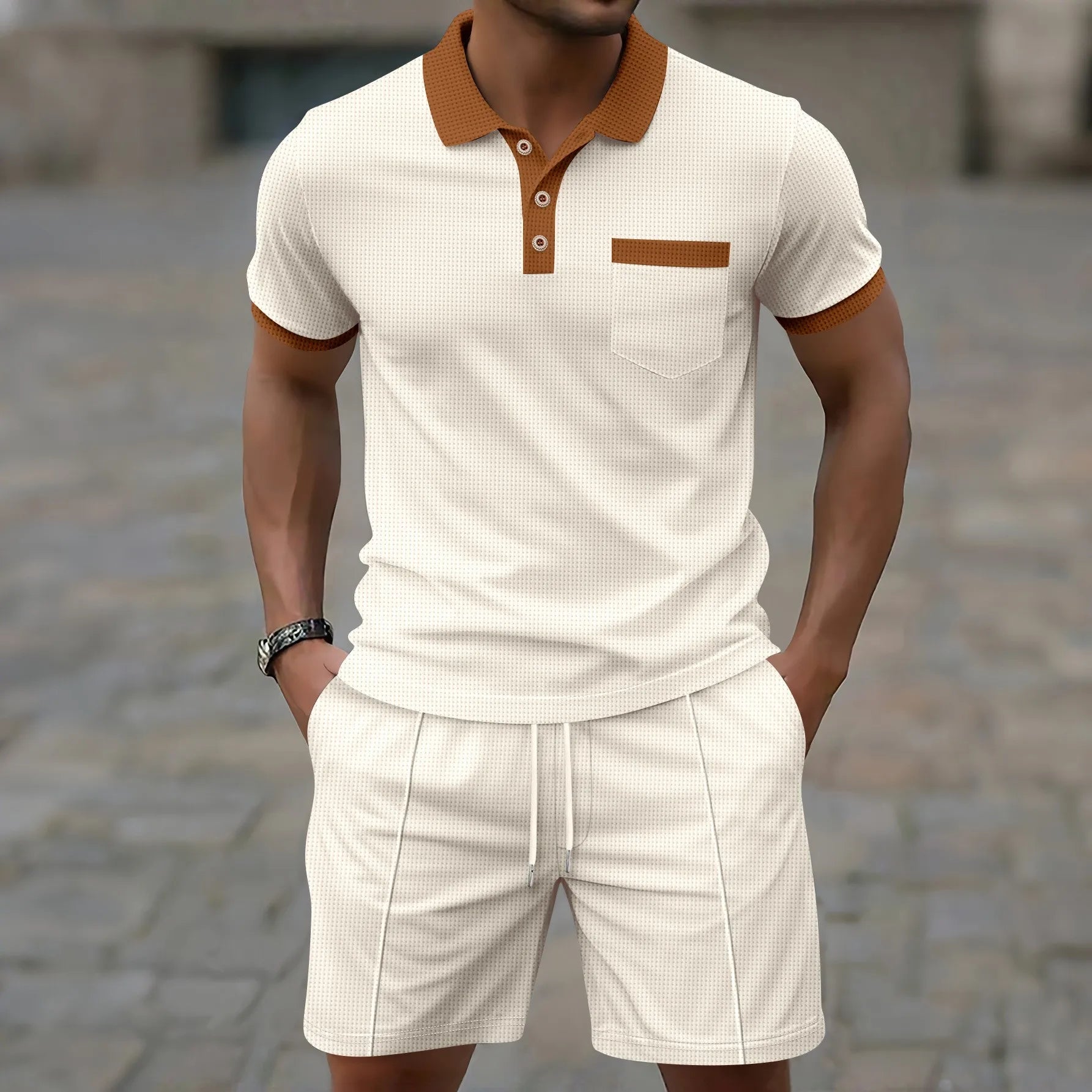 Calvin - Casual Polo Set